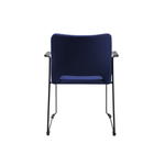 Topstar Besucherstuhl „Visit Lite“ mit Armlehnen, Polstersitz, 4er-Set - Topstar Besucherstuhl Visit Lite mit Armlehnen Polstersitz 4er Set 778701V0003 d ZN
