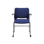 Topstar Besucherstuhl „Visit Lite“ mit Armlehnen, Polstersitz, 4er-Set - Topstar Besucherstuhl Visit Lite mit Armlehnen Polstersitz 4er Set 778701V0003 e ZN