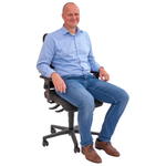 Topstar Bürostuhl „Open X (N)“ mit Armlehnen - Topstar Buerostuhl Open X N mit Armlehnen 779083 f ZN