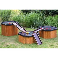 Gartenset, 24-teilig - Tuff Tray Holzbox mit Spieltablett 3er Set 352011 w 10
