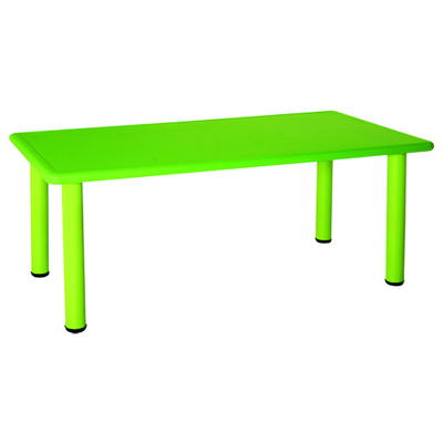 Kunststoff-Rechtecktisch FLEXI, höhenverstellbar