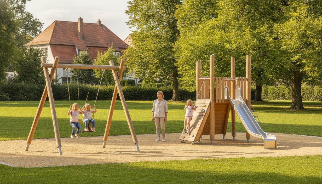 Zuschuss für Spielplatzgeräte: 10 Jahre Garantie plus Förderung