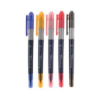 Doppelseitige Kalligraphie-Stifte, 5 Farben - 024140 a 25