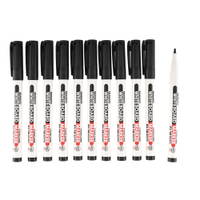 Mini-Whiteboardmarker, schwarz, 12er-Set - 024141 a 25