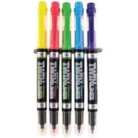 Doppelseitige Marker, 5 Farben - 024142 b 25