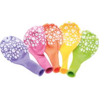 Ballons mit Blumen - 045018 a 14