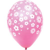 Ballons mit Blumen - 045018 b 14