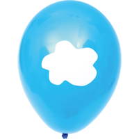 Ballons mit Aufdruck – mit Wolke (Schreibfeld) - 045019 b 14