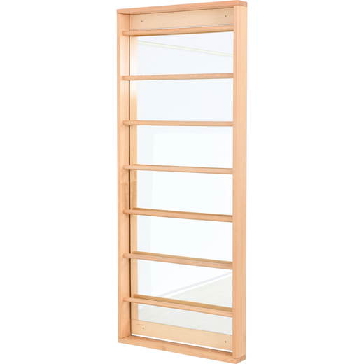 092483_a_19 Sprossenwand mit 7 Sprossen und Spiegel - 092483 a 19