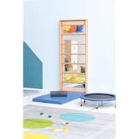 Sprossenwand mit 7 Sprossen und Spiegel - 092483 b 24
