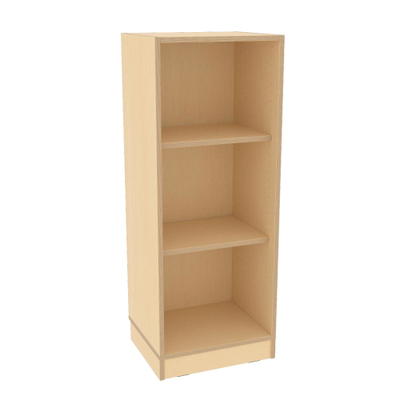 Echtholz Portfolioregal L, 2 Einlegeböden, B 47 cm