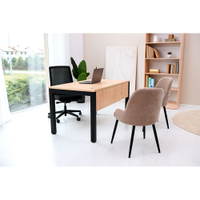 OPTO Schreibtisch, Beine schwarz, Ahorn E – Bild 17