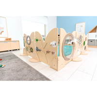 Holztrennwand Flora 10, Schiebespiel - 098811 d 23