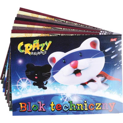 Zeichenkarton A3, 10 x 10 Bogen, weiß