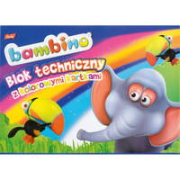 Zeichenkarton A4, 10 Blatt, 10 Farben - 115167 b 18