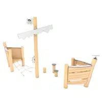 Spielschiff aus Robinienholz – ROBINIA RB1233 - 166c rb12331s