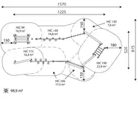 Große Balancier- und Kletteranlage – ROBINIA RB1222 - 24ab rb1222top