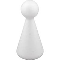 Styropor-Puppen-Rohlinge, 10 Stück, H 10 cm - 252004 a 24
