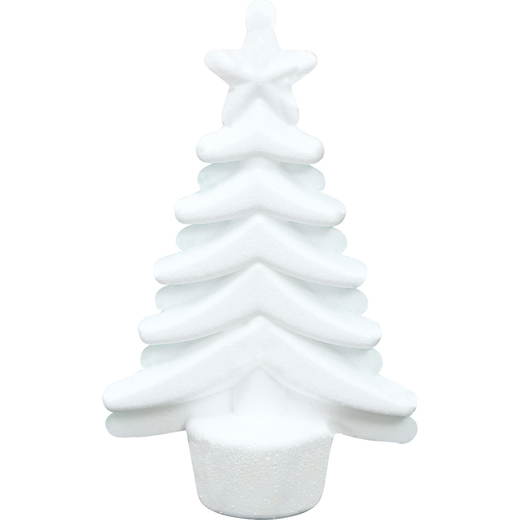 252034_a_15 Styropor-Weihnachtsbäume, 5 Stück - 252034 a 15
