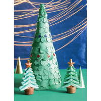 Styropor-Weihnachtsbäume, 5 Stück - 252034 b 15