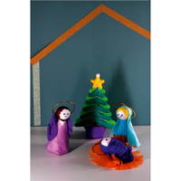 Styropor-Weihnachtsbäume, 5 Stück - 252034 d 22