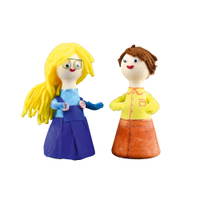 Styropor-Puppen-Rohlinge, 8 Stück, H 15 cm - 252037 b 24