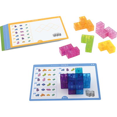 Magnetische Bausteine Tetris, 9 Teile