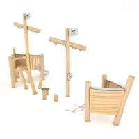 Spielschiff-Anlage aus Robinienholz – ROBINIA RB1237 - 2be2 rb12372s