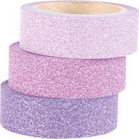 Glitterklebeband, 3er-Set – Rosatöne - 300382 a 15