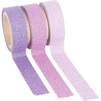 Glitterklebeband, 3er-Set – Rosatöne - 300382 b 15