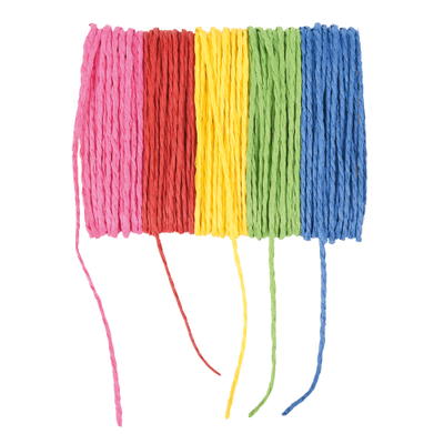 Papier-Kordel – bunt