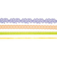 Papierbordüren, 4 Stück - 300490 b 18