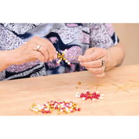 Perlensterne, 5 Stück - 300493 e 26 SENIOR