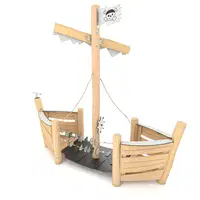 Spielschiff aus Robinienholz – ROBINIA RB1234 - 66d0 rb12342s