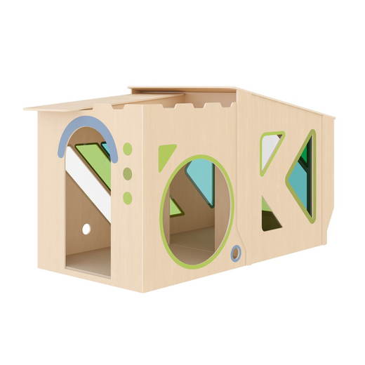 Owlaf_Playhouse_Set_of_2_Natural_View01 Spielhaus Owlaf Entdecker - Owlaf Playhouse Set of 2 Natural View01