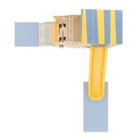 Spielburg Owlaf Abenteuer mit Rutsche - Owlaf Playhouse Set of 3 Primary View03