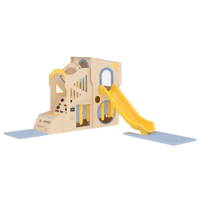 Spielburg Owlaf Abenteuer mit Rutsche - Owlaf Playhouse Set of 3 Primary View04