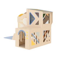 Kletterburg Owlaf Spielwelt mit Kletterwand – Bild 7