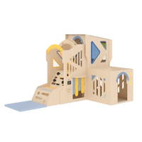 Kletterburg Owlaf Spielwelt mit Kletterwand – Bild 10