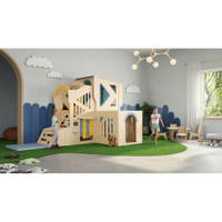 Kletterburg Owlaf Spielwelt mit Kletterwand – Bild 6