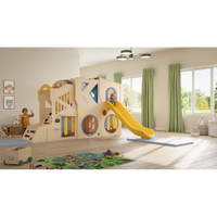 Spielburg Owlaf Traumwelt mit Kletterwand und Rutsche – Bild 7