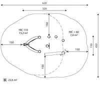 Balancierschiff aus Robinienholz – ROBINIA RB1232 - a7cb rb1232top