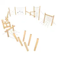 Großer Balancier- und Kletterparcour – ROBINIA RB1224 - e73d rb12241s