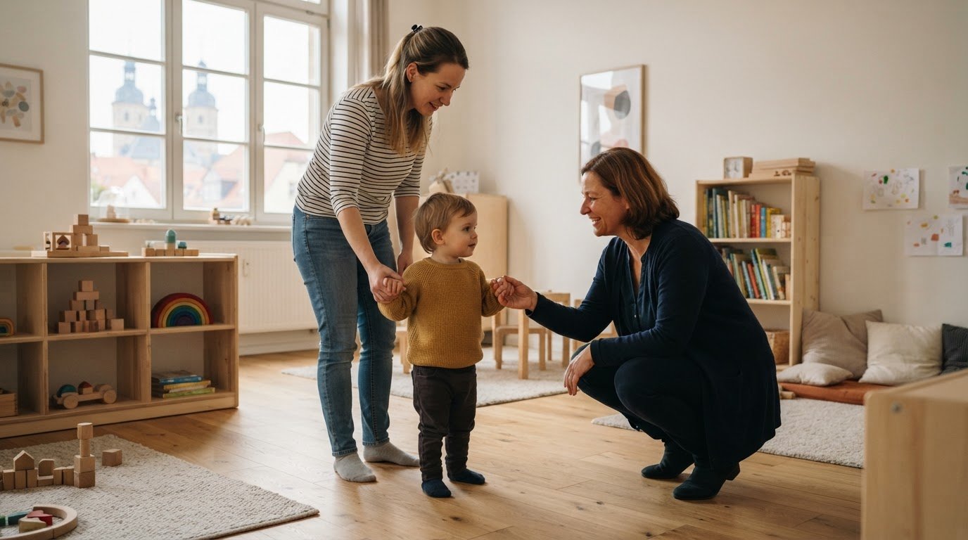 Eingewöhnung in die Kita: Phasen, Ablauf & Raumtipps