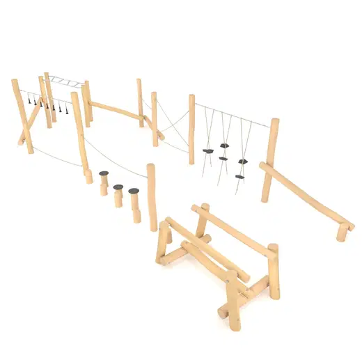 fd43-rb12221s Große Balancier- und Kletteranlage – ROBINIA RB1222 - fd43 rb12221s