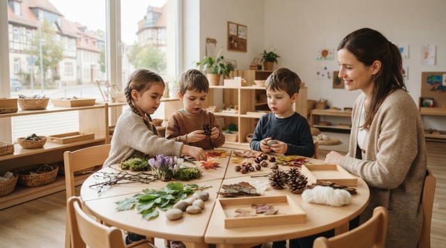 Jahreszeitentisch in der Kita: Ideen für Gestaltung und Rituale