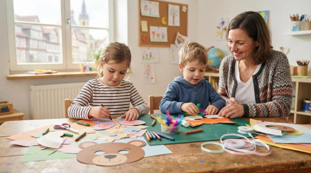 Masken basteln mit Kindern: Kreative Ideen & Vorlagen