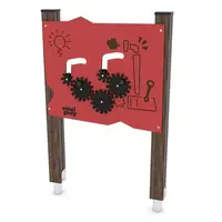 Spielwand mit Zahnrädern – SOLO WD1467 - wd1467c2h1s